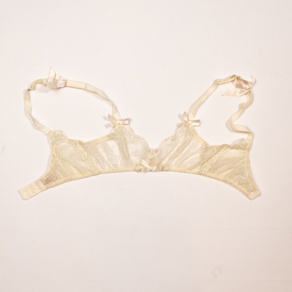 Agent Provocateur Garter Belt White Size 3